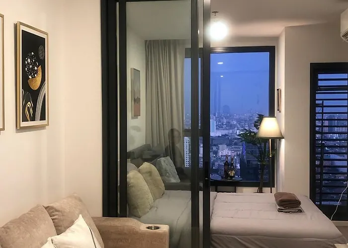 Luxury In Bangkok,nearbtsmochit,mrtchatuchak Apartment *